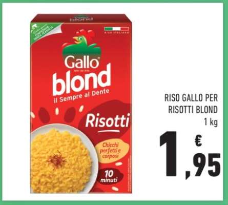 Riso Gallo per Risotti Blond