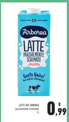 LATTE UHT ARBOREA