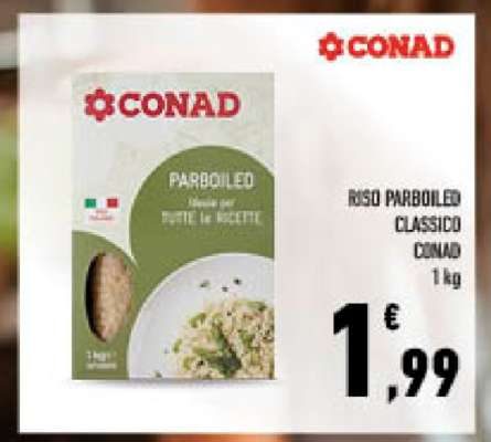 RISO PARBOILED CLASSICO CONAD