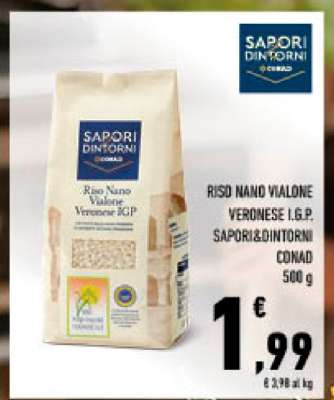 Riso Nano Vialone Veronese I.G.P.