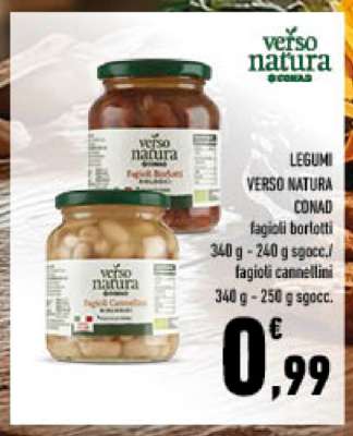 LEGUMI VERSO NATURA CONAD