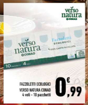 FAZZOLETTI ECOLOGICI