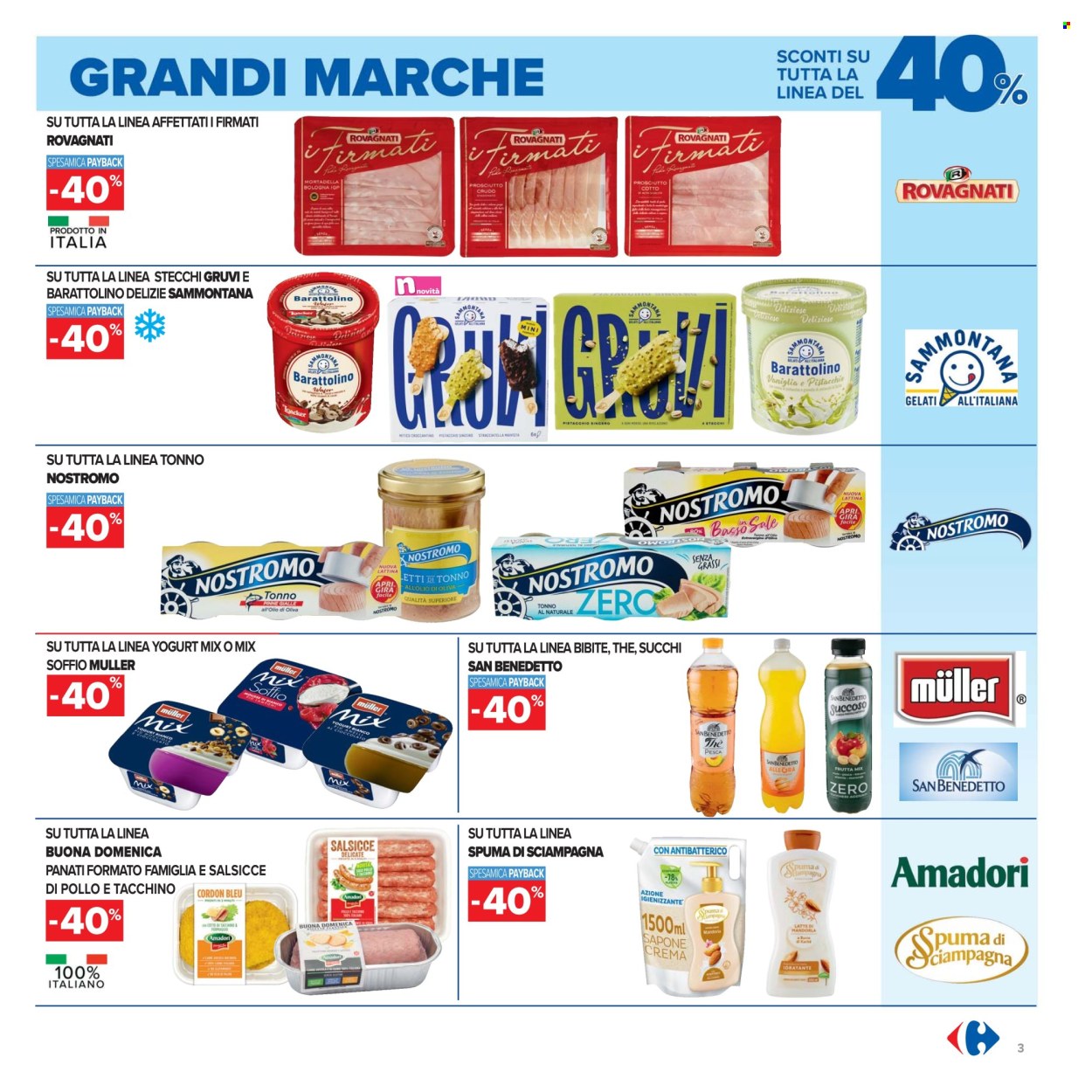 Volantino Carrefour - 26/6/2025 - 9/7/2025. Pagina 3