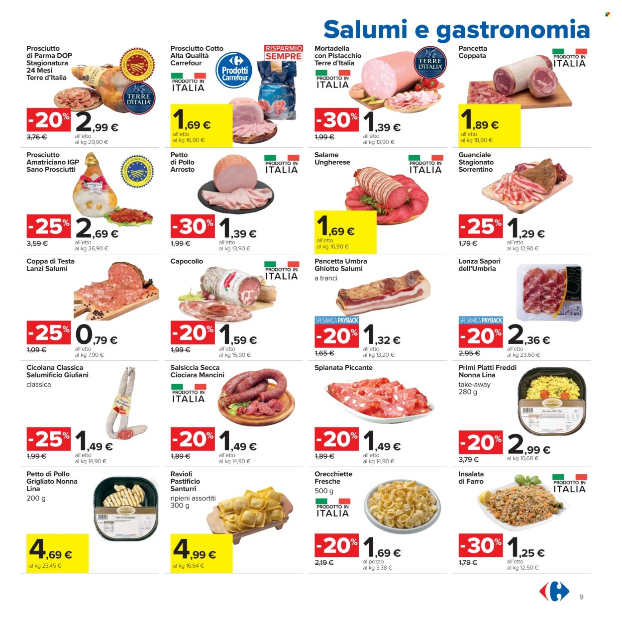 Volantino Carrefour - 26/6/2025 - 9/7/2025. Pagina 9