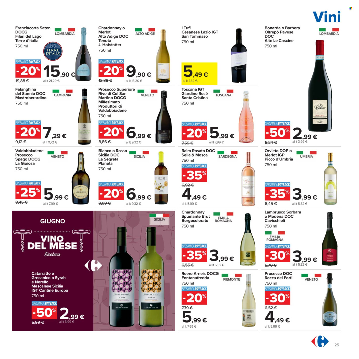 Volantino Carrefour - 26/6/2025 - 9/7/2025. Pagina 25