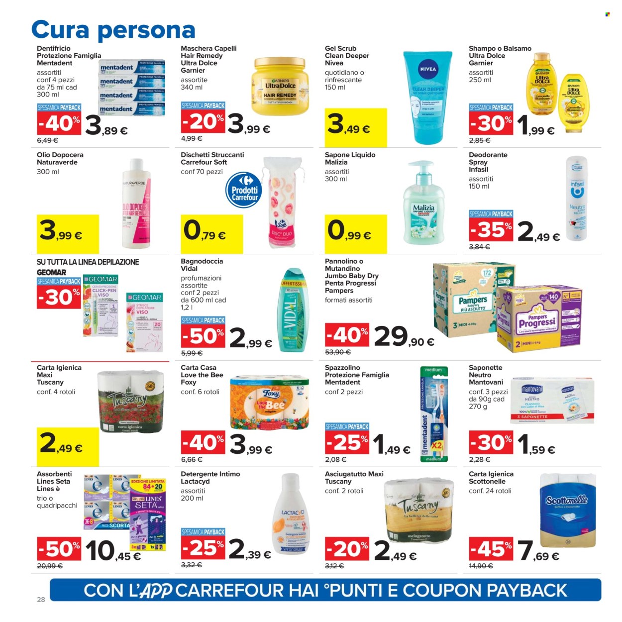 Volantino Carrefour - 26/6/2025 - 9/7/2025. Pagina 28