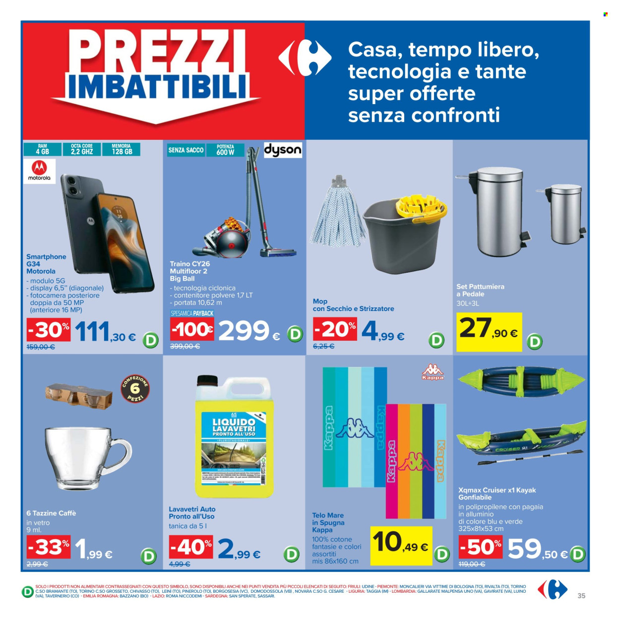 Volantino Carrefour - 26/6/2025 - 9/7/2025. Pagina 35