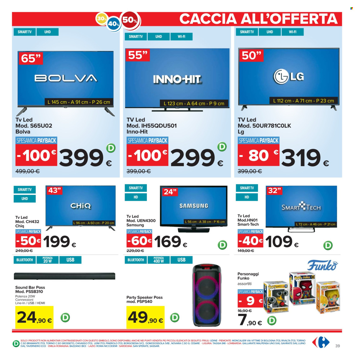 Volantino Carrefour - 26/6/2025 - 9/7/2025. Pagina 39