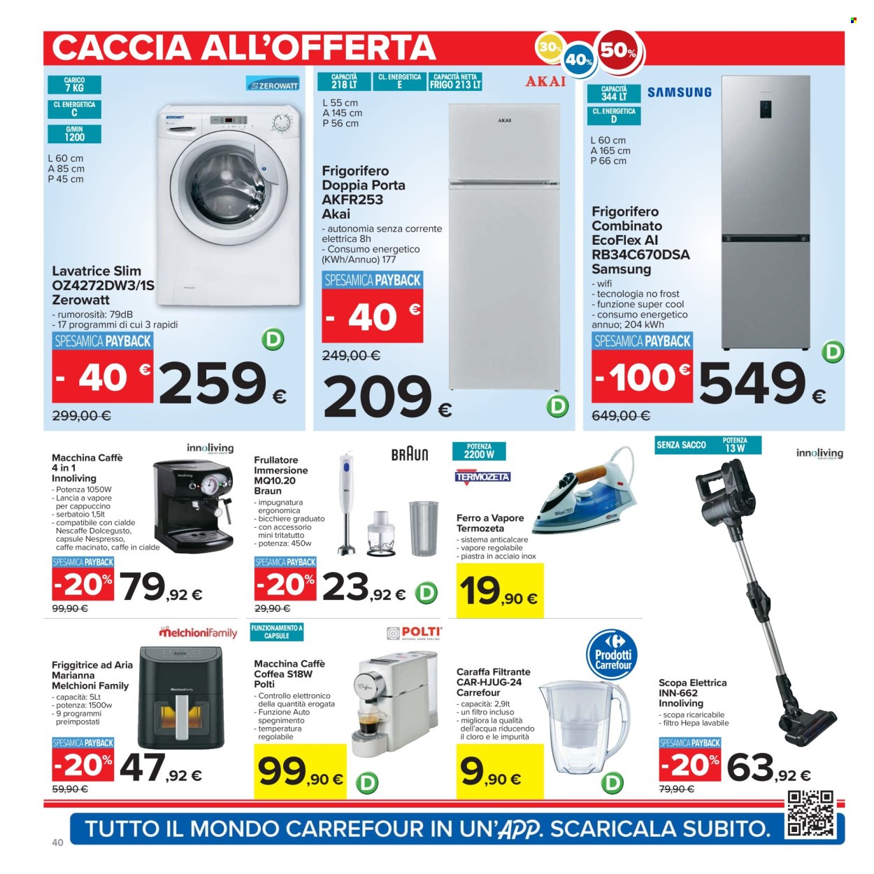 Volantino Carrefour - 26/6/2025 - 9/7/2025. Pagina 40