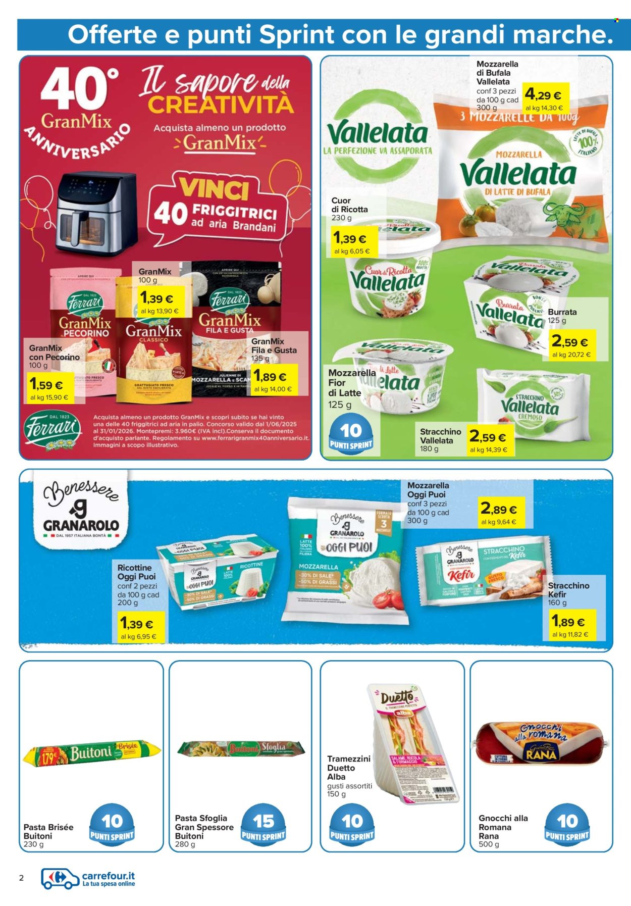 Volantino Carrefour - 26/6/2025 - 9/7/2025. Pagina 2
