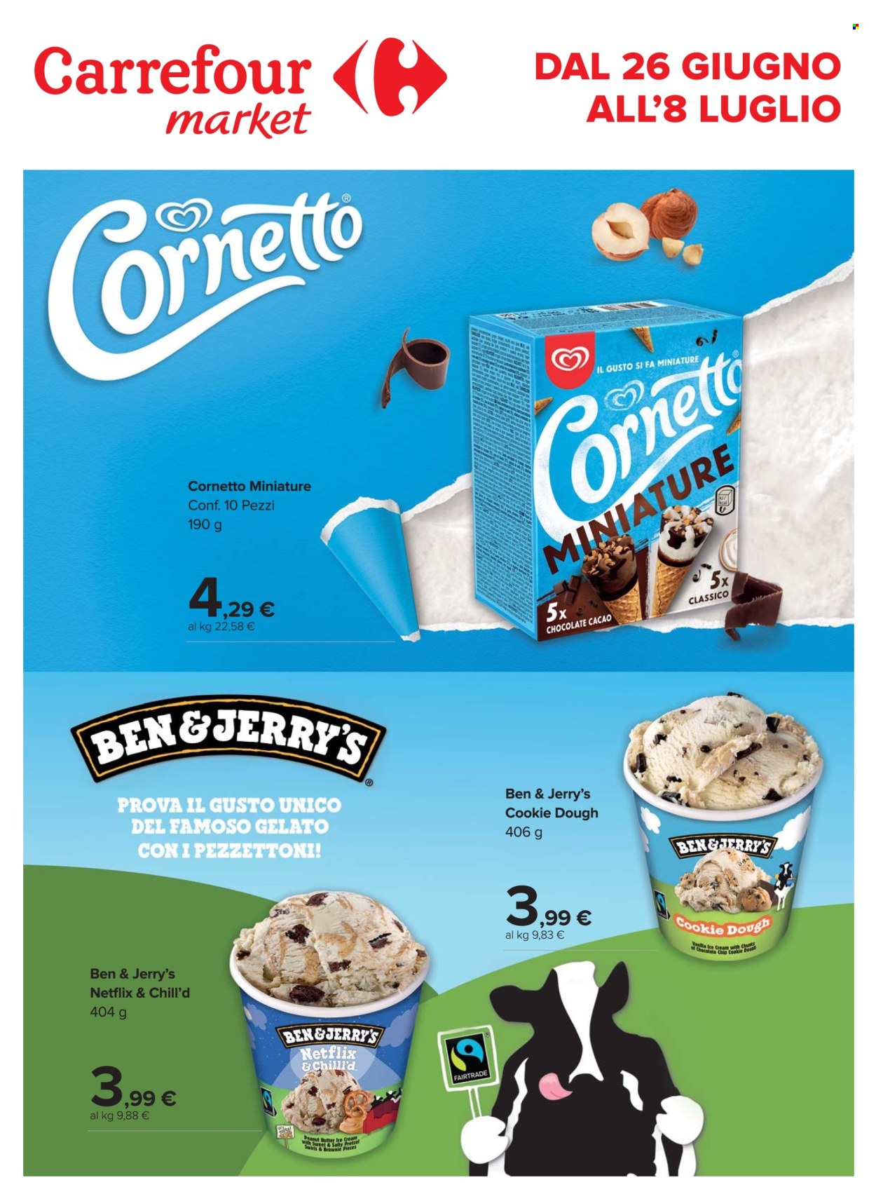 Volantino Carrefour - 26/6/2025 - 8/7/2025. Pagina 1