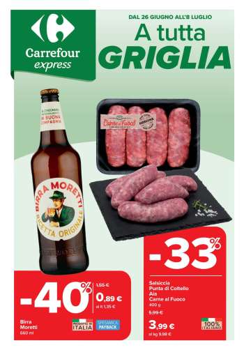 Volantino Carrefour - 26/6/2025 - 8/7/2025.