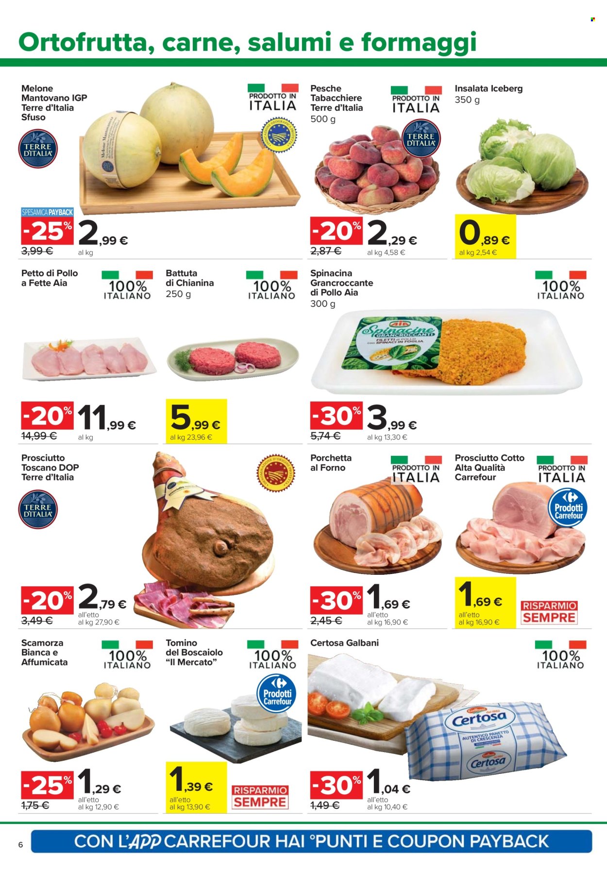 Volantino Carrefour - 26/6/2025 - 8/7/2025. Pagina 6