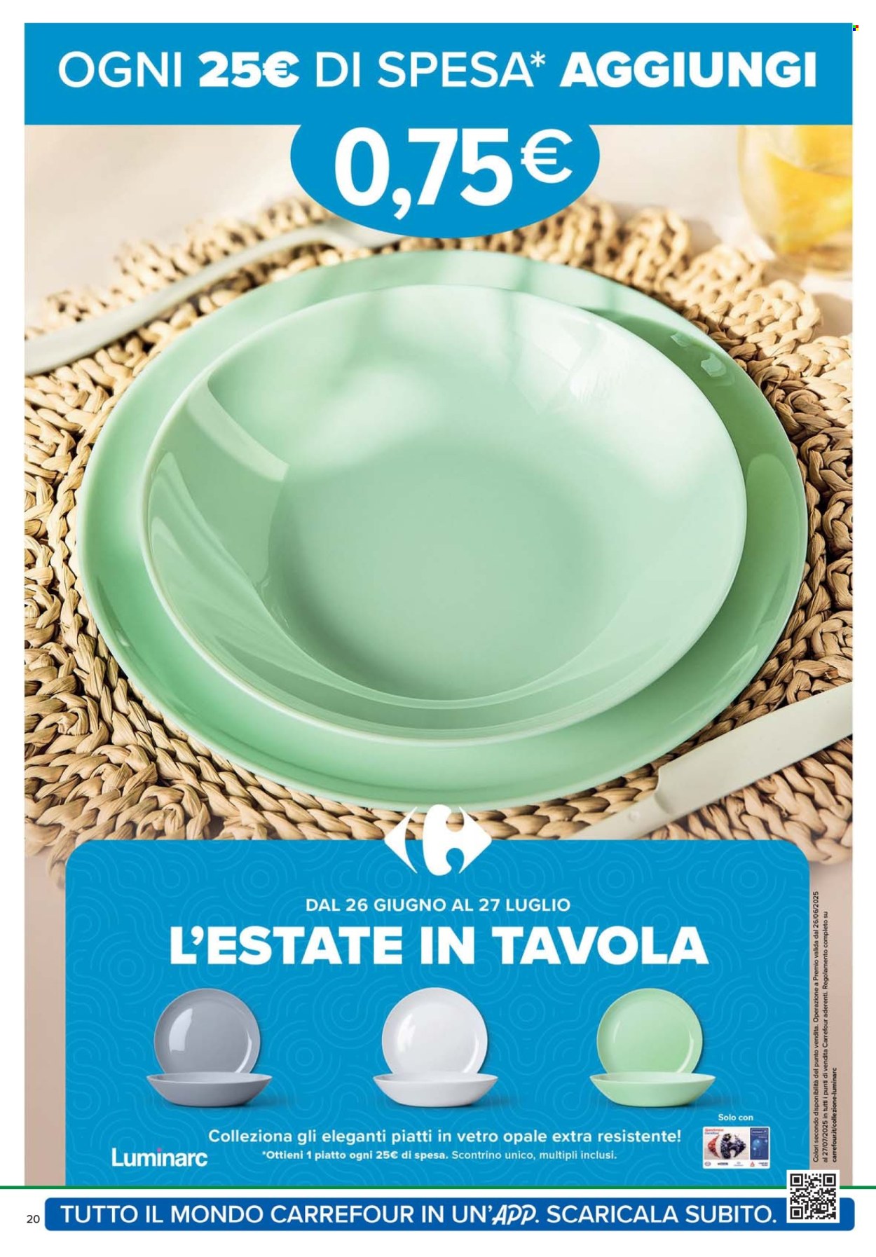 Volantino Carrefour - 26/6/2025 - 8/7/2025. Pagina 20