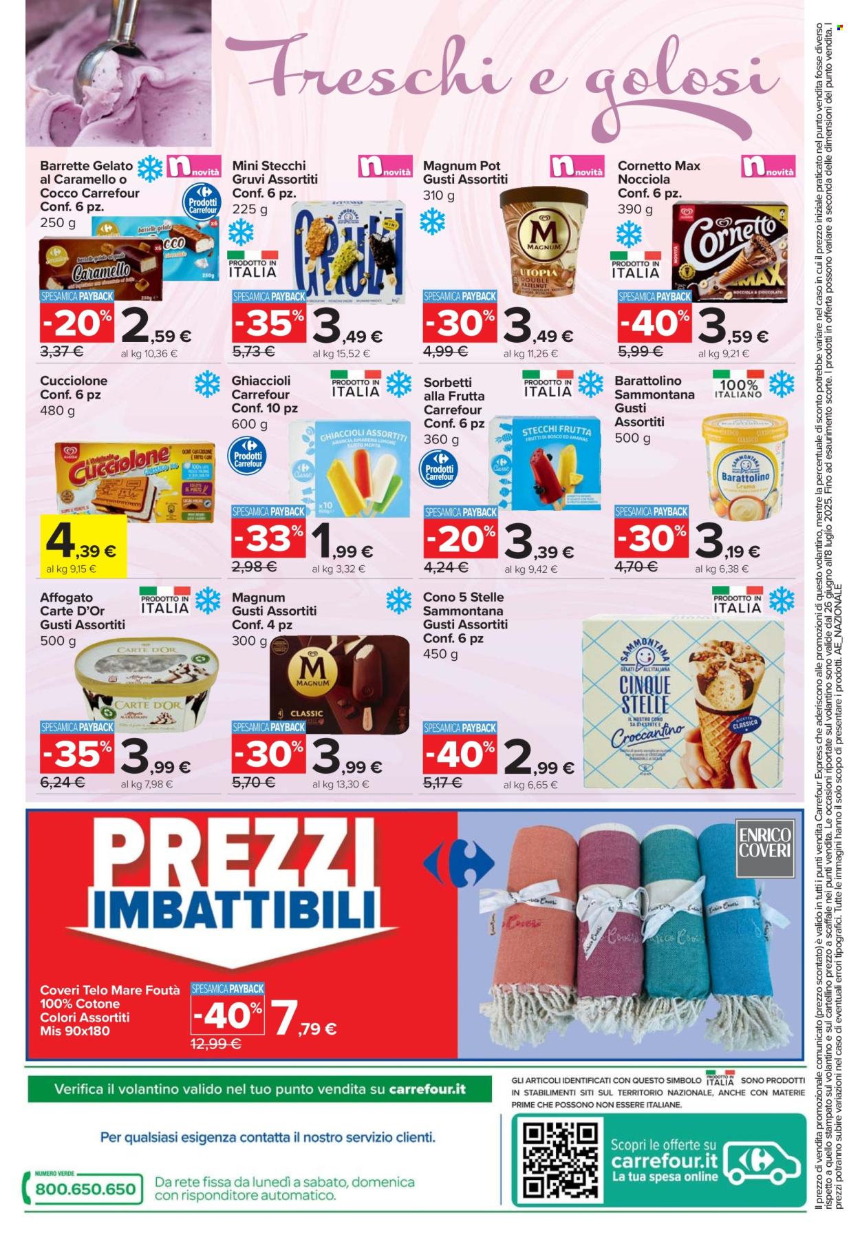 Volantino Carrefour - 26/6/2025 - 8/7/2025. Pagina 22