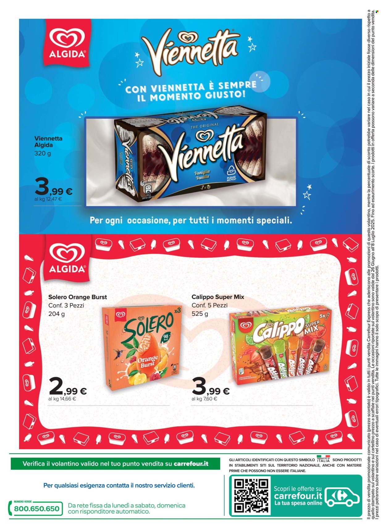 Volantino Carrefour - 26/6/2025 - 8/7/2025. Pagina 2