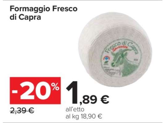 Formaggio Fresco di Capra