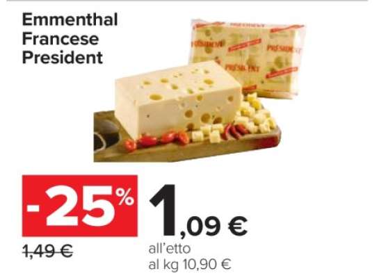 Emmenthal Francese President
