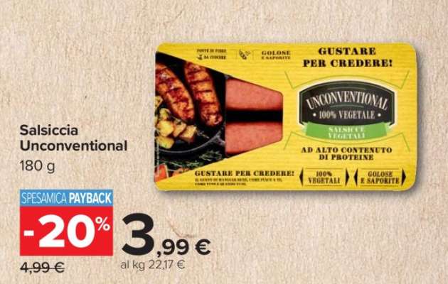 Salsiccia Unconventional