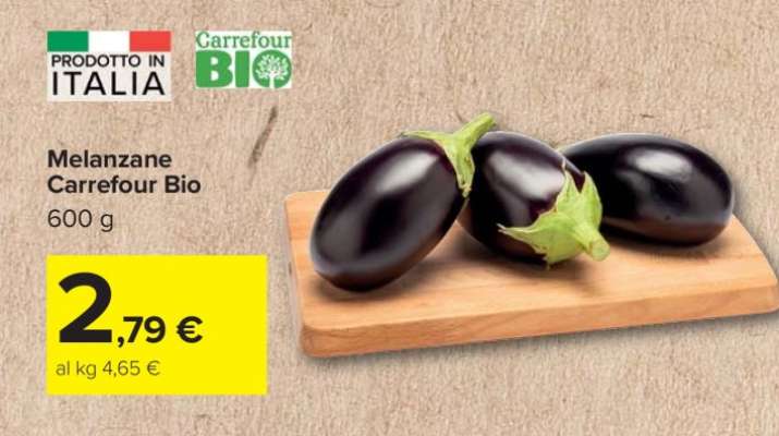 Melanzane Carrefour Bio