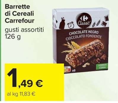 Barrette di Cereali Carrefour