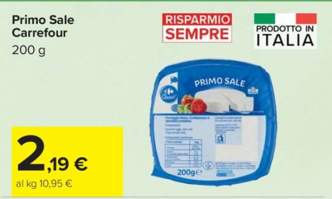 Primo Sale Carrefour