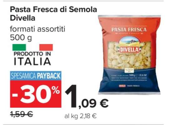 Pasta Fresca di Semola Divella