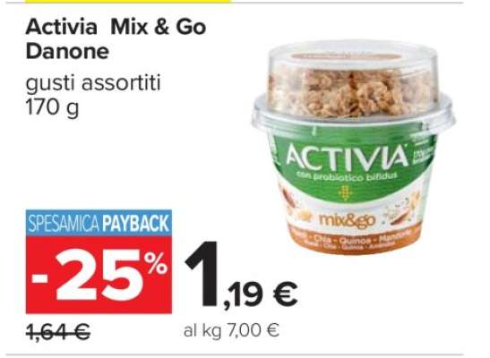 Activia Mix&Go Danone