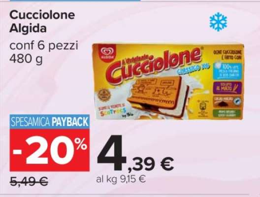 CUCCIOLONE ALGIDA