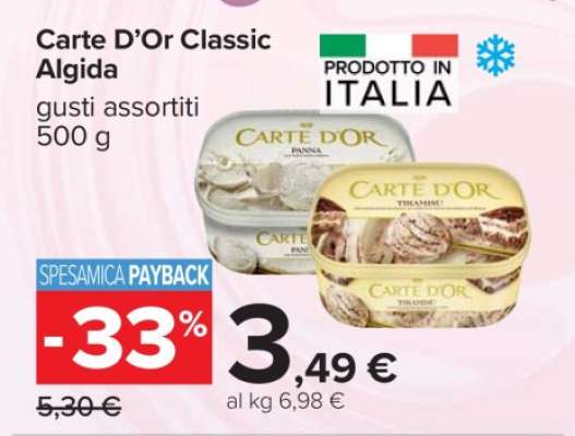 Carte D’Or Classic Algida