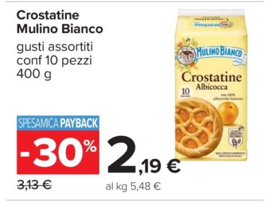 Crostatine Mulino Bianco