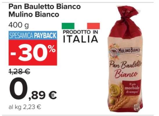 Pan Bauletto Bianco Mulino Bianco