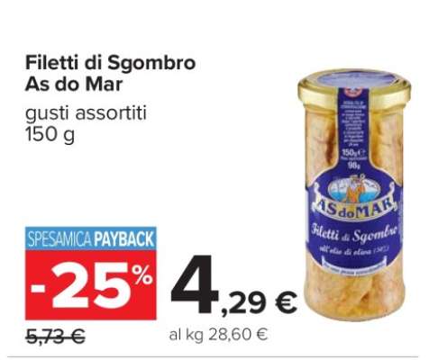 FILETTI DI SGOMBRO ÀS DO MAR