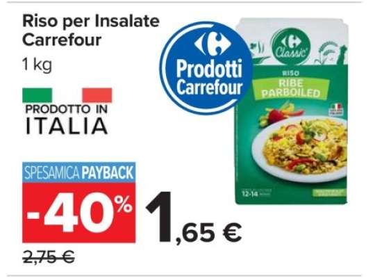 Riso per insalate Carrefour