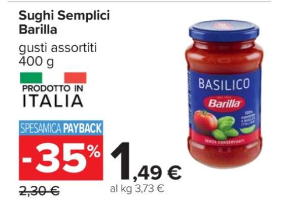 Sughi Semplici Barilla