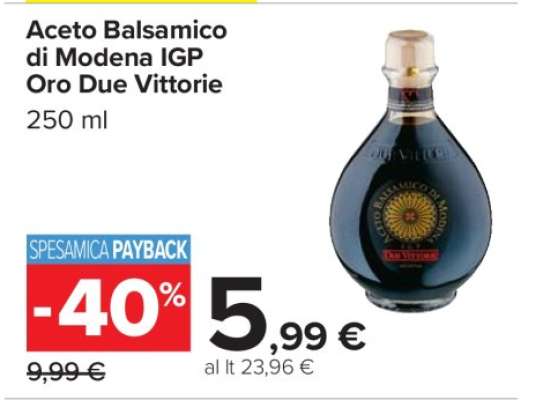 Aceto Balsamico di Modena IGP Oro Due Vittorie