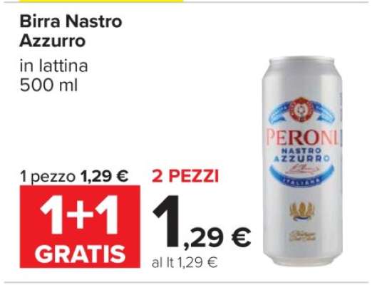 Birra NASTRO AZZURRO