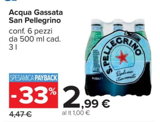 Acqua Gassata San Pellegrino