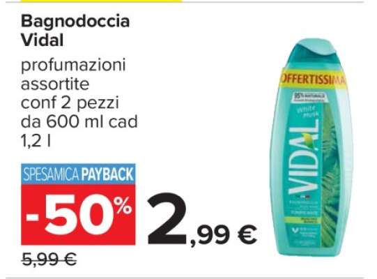 BAGNODOCCIA VIDAL