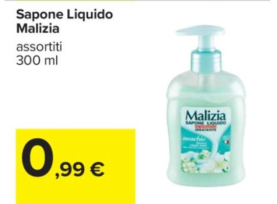 Sapone Liquido Malizia