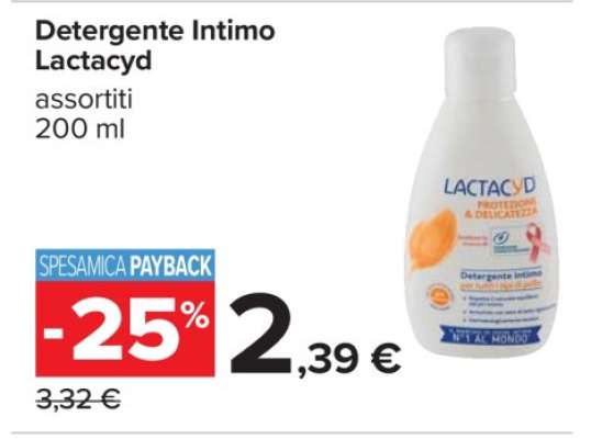 DETERGENTE INTIMO LACTACYD