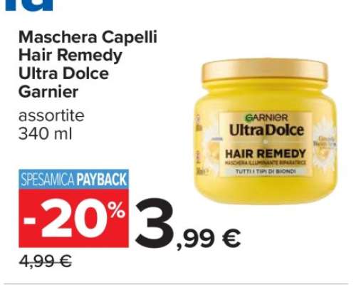 Maschera Capelli Hair Remedy Ultra Dolce Garnier