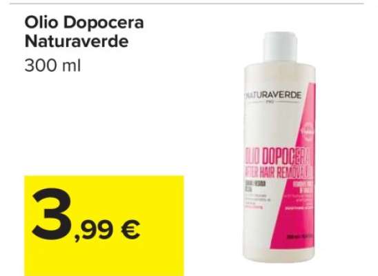 Olio Dopocera Naturaverde
