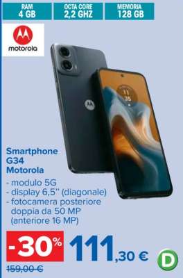 Smartphone G34 Motorola