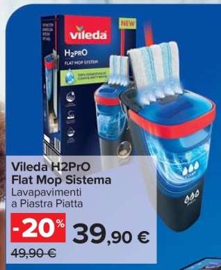 Vileda H2PRO Flat Mop Sistema