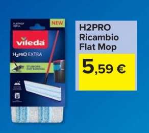 H2PRO Ricambio Flat Mop
