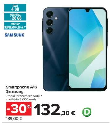 SMARTPHONE A16 SAMSUNG