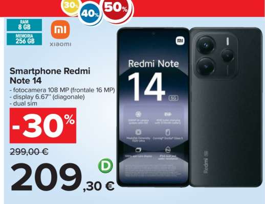 Smartphone Redmi Note 14
