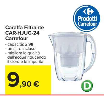 Caraffa Filtrante CAR-HJUG-24 Carrefour