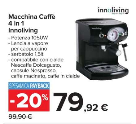 Macchina Caffè 4 in 1 Innoliving